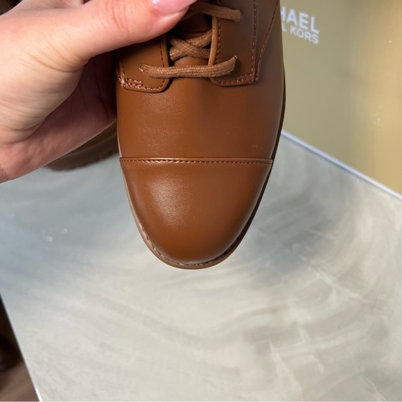 Michael Michael Kors Women's Faux Leather Tatum Ankle Boot - Picture 9 of 11